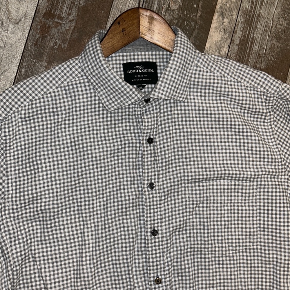 Rodd & Gunn Mens XL Sports Fit Button Up Casual Dress Shirt